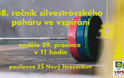 38. ročník silvestrovského vzpírání – 29. 12. 2024